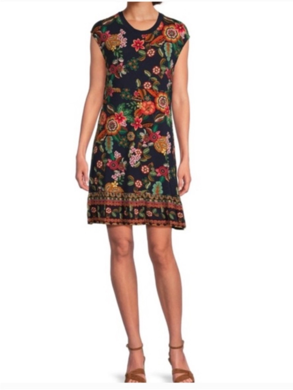 NWT JOHNNY WAS The Janie Clark-wood Favorite Tank
Tiered Dress
